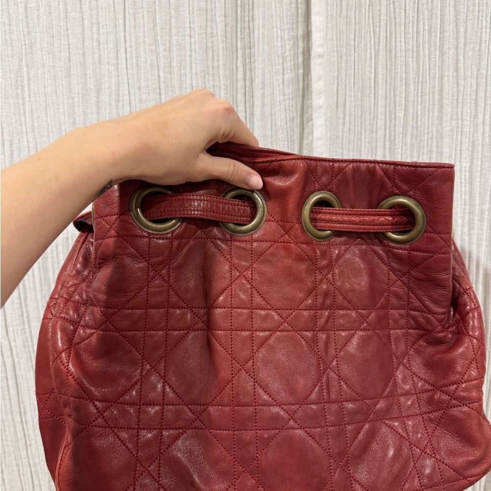 Vintage Dior bucket bag